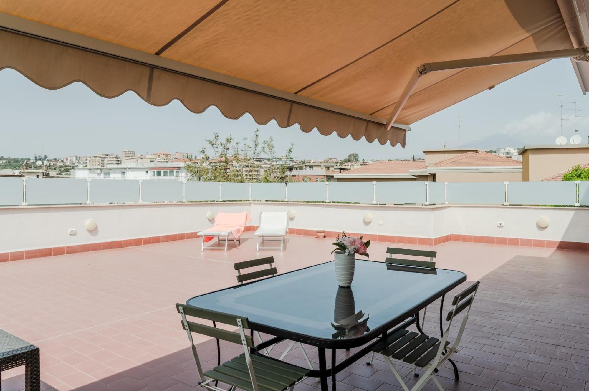 Catania Skyview Terrace: Your Urban Escape Zewnętrze zdjęcie